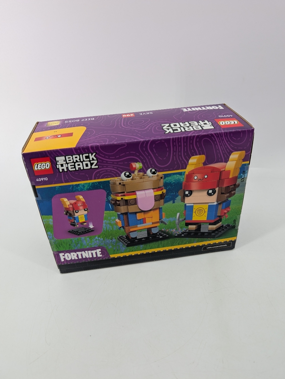 LEGO 40910 BrickHeadz Fortnite Beef Boss & Skye New Sealed - Picture 2 of 5